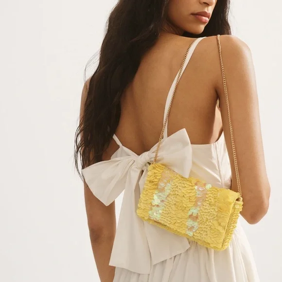 Sequin Crossbody Clutch - Picture 1 of 6